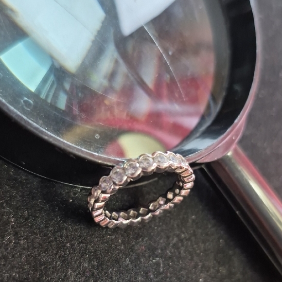 Tocara Jewelry - Tocara Sterling Silver DiAmi Eternity Ring (J78)
